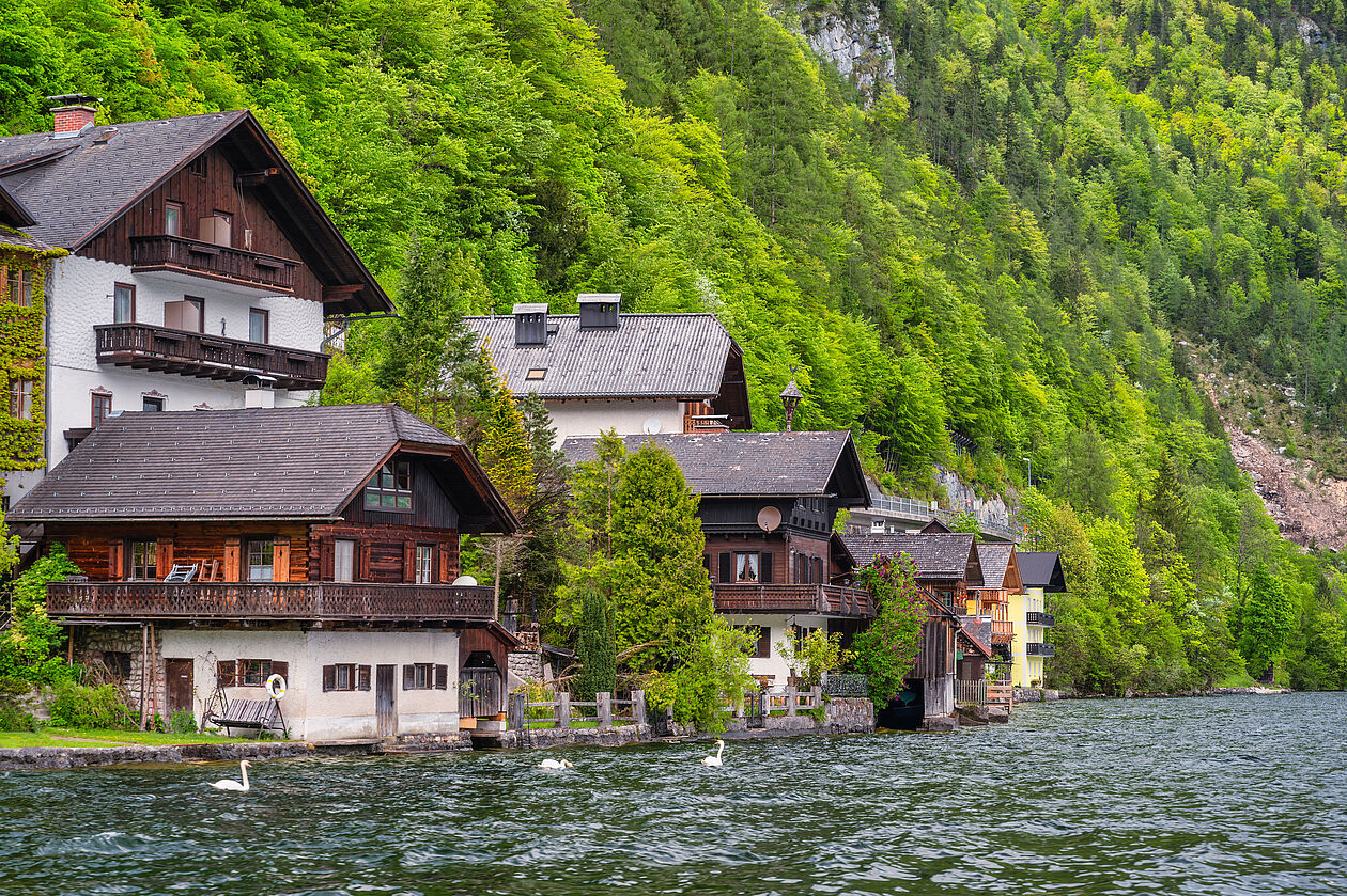 Häuser am See